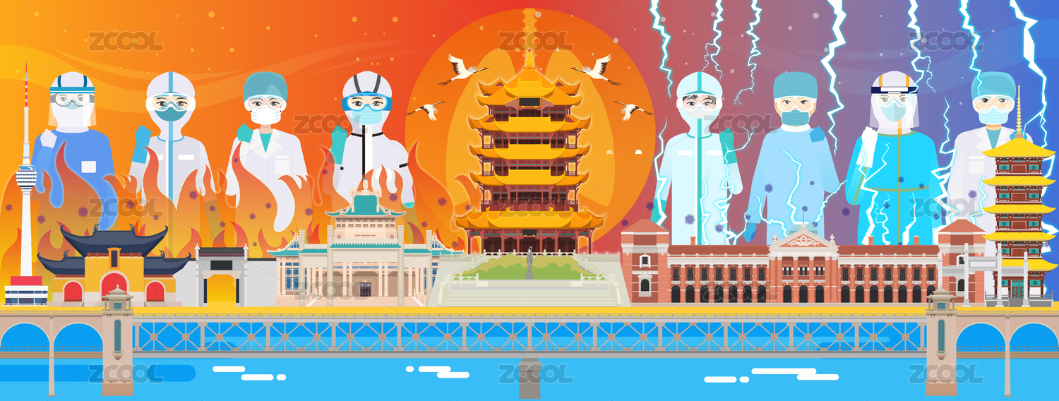 医护人员抗疫必胜