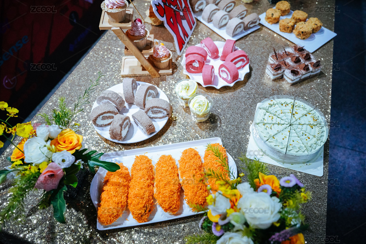 唯美活動甜品擺臺（主預覽-9094809） - 未分類 - 站酷設計師阿朦不萌原創(chuàng)素材 - 站酷ZCOOL