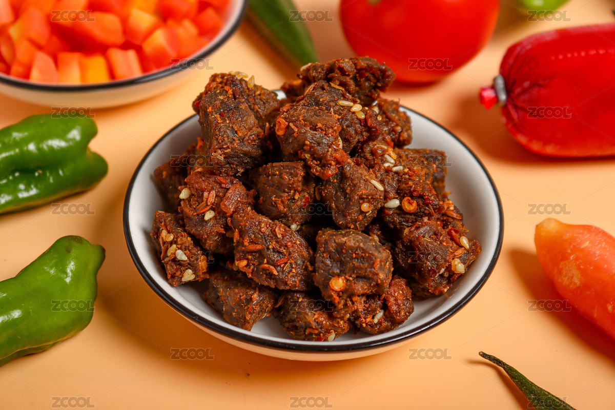 麻辣牛肉粒（主預(yù)覽-747014） - 未分類 - 站酷設(shè)計師夢林小丑原創(chuàng)素材 - 站酷ZCOOL