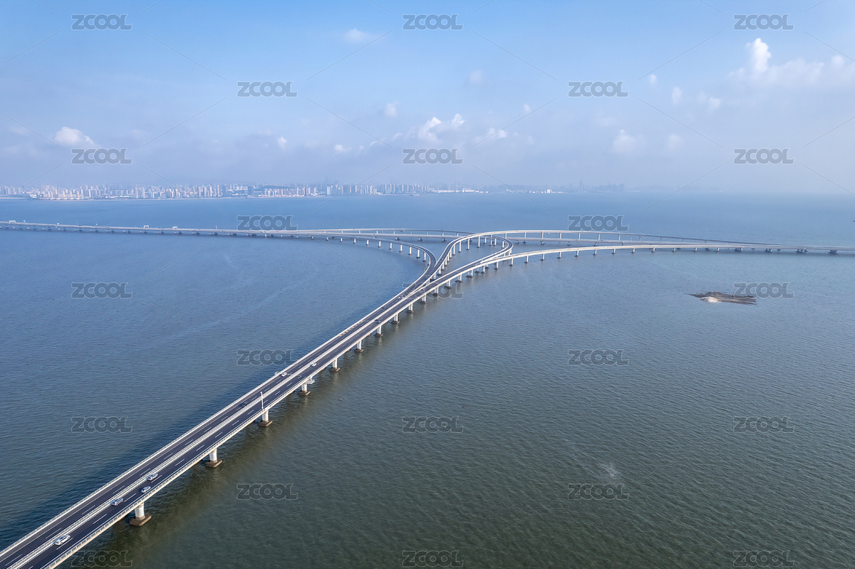 航拍青島膠州灣大橋全景圖（主預覽-6633432） - 未分類 - 站酷設計師feichangbaoquan原創(chuàng)素材 - 站酷ZCOOL