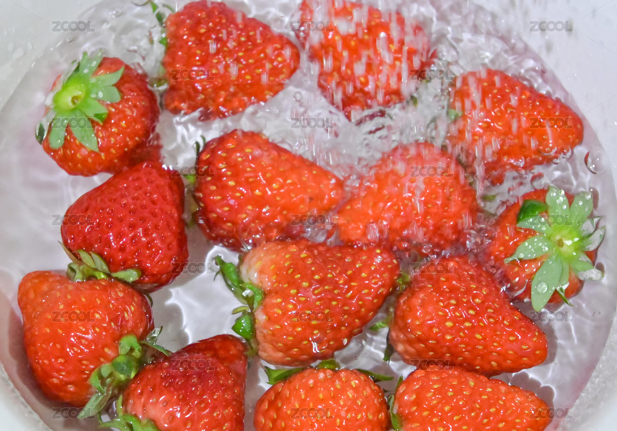 新鮮水果正宗丹東草莓紅顏品種（主預覽-12617862） - 未分類 - 站酷設計師夢逍遙168原創(chuàng)素材 - 站酷ZCOOL
