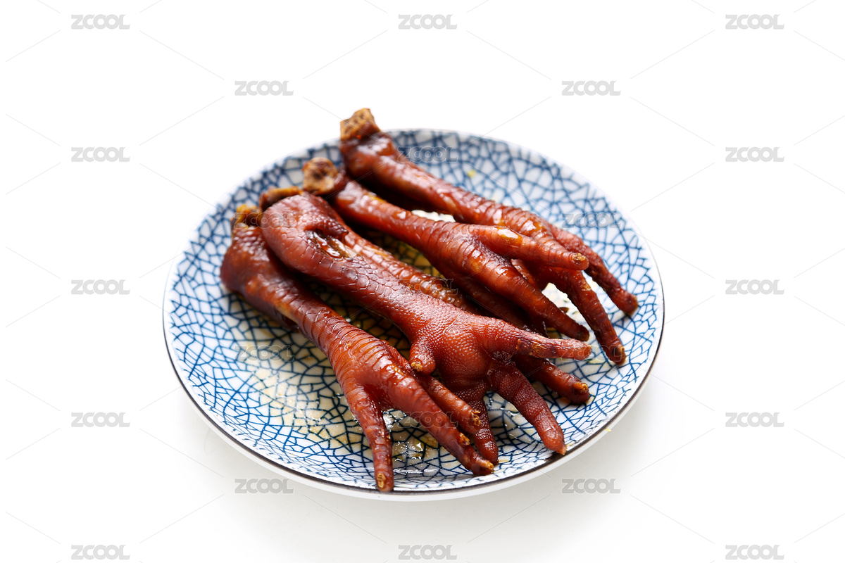 藍(lán)白瓷盤上的豉油雞腳（主預(yù)覽-9324612） - 未分類 - 站酷設(shè)計(jì)師白子梁原創(chuàng)素材 - 站酷ZCOOL