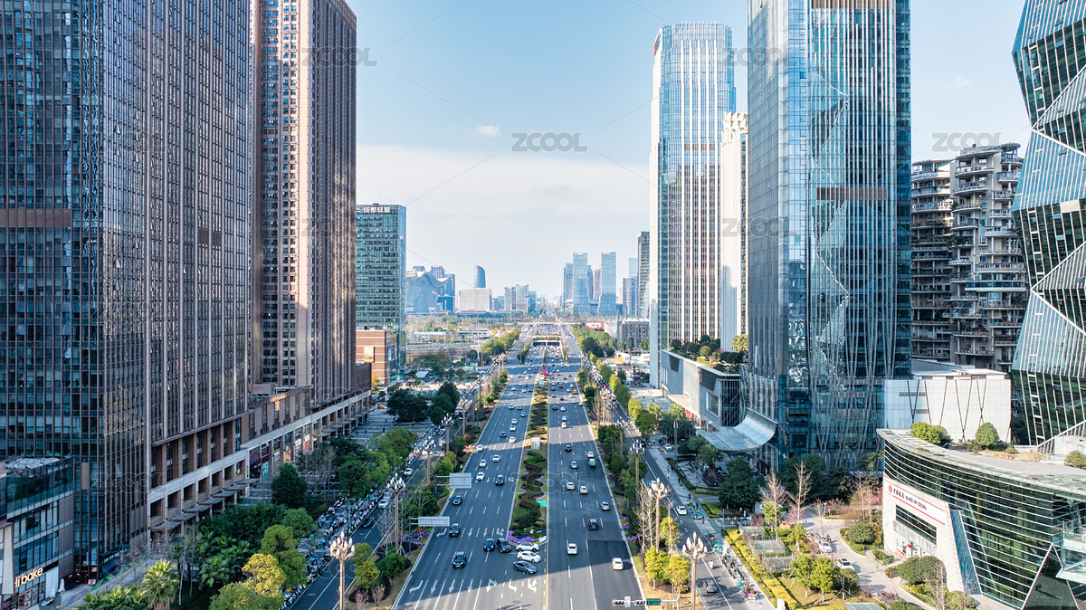 成都高新區(qū)天府大道寫字樓（主預(yù)覽-9708149） - 未分類 - 站酷設(shè)計師攝影師慢速航班原創(chuàng)素材 - 站酷ZCOOL