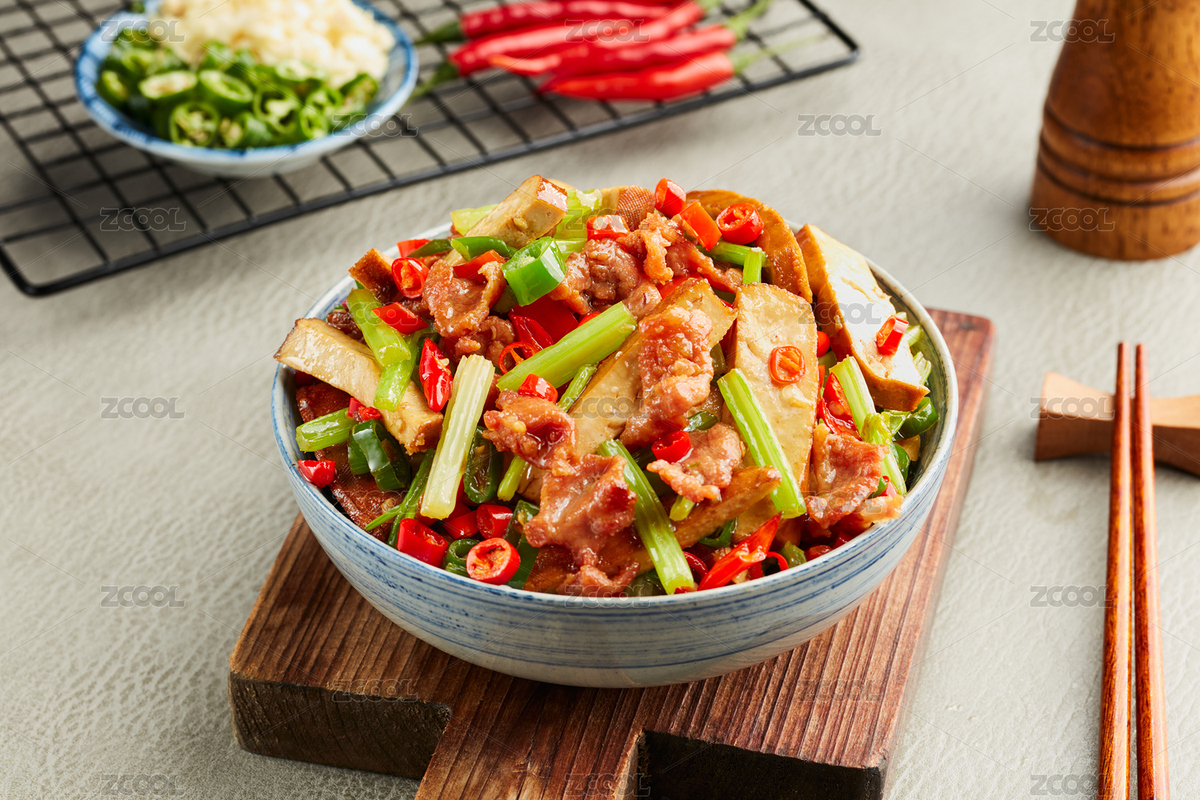 芹菜香干炒肉（主预览-5215864） - 未分类 - 站酷设计师lichong557原创素材 - 站酷ZCOOL