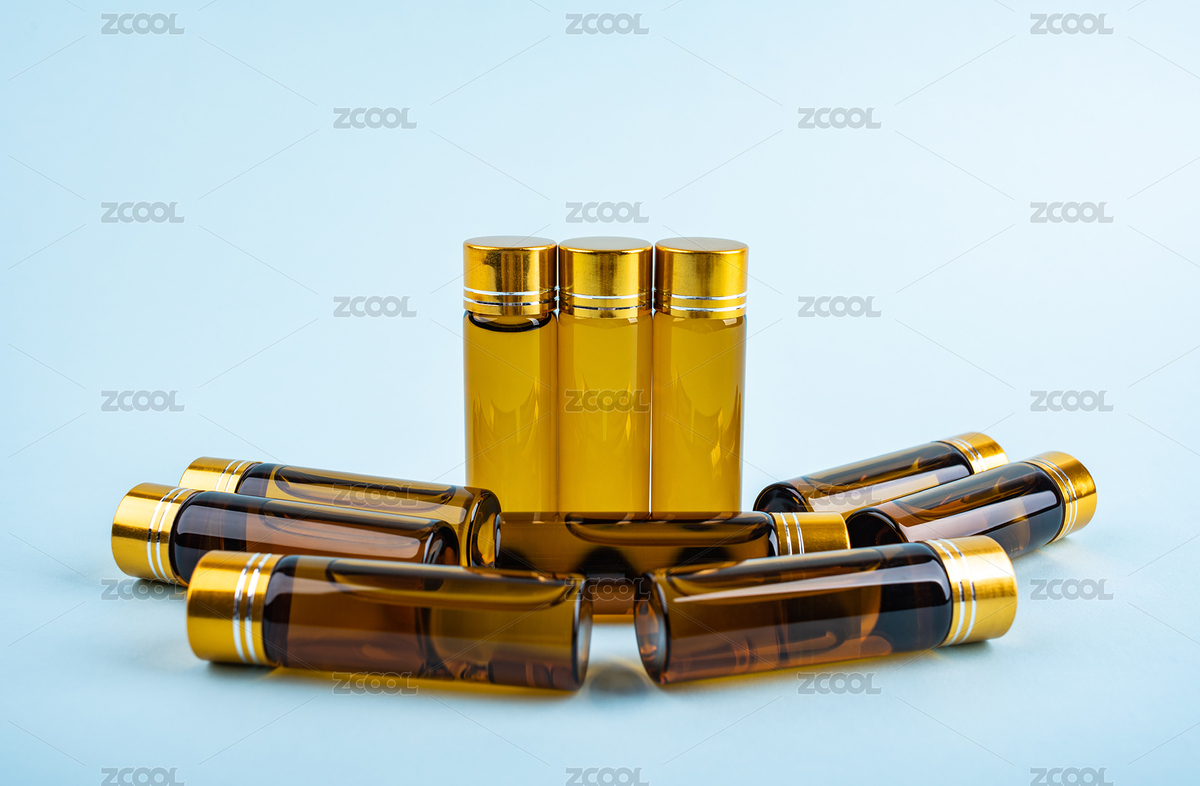 藍(lán)色背景上的中藥口服液（主預(yù)覽-3605977） - 未分類 - 站酷設(shè)計師風(fēng)暴麗麗原創(chuàng)素材 - 站酷ZCOOL