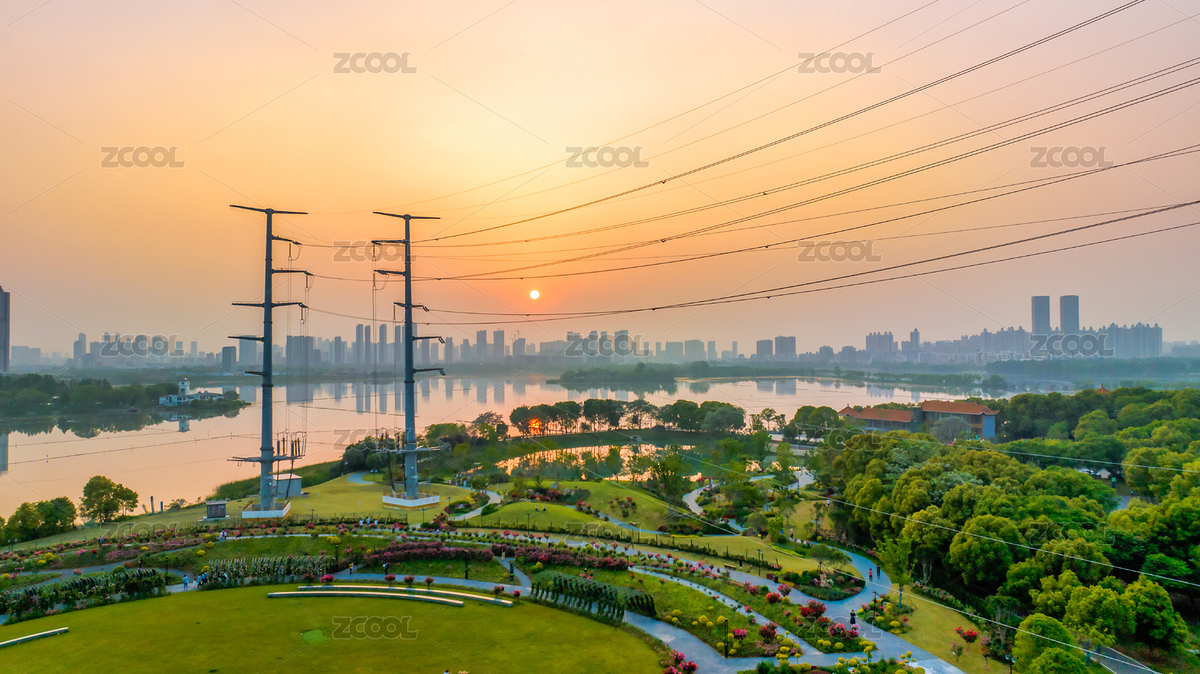 武漢金銀湖月季花園航拍（主預(yù)覽-2324196） - 未分類 - 站酷設(shè)計(jì)師攝影師慢速航班原創(chuàng)素材 - 站酷ZCOOL