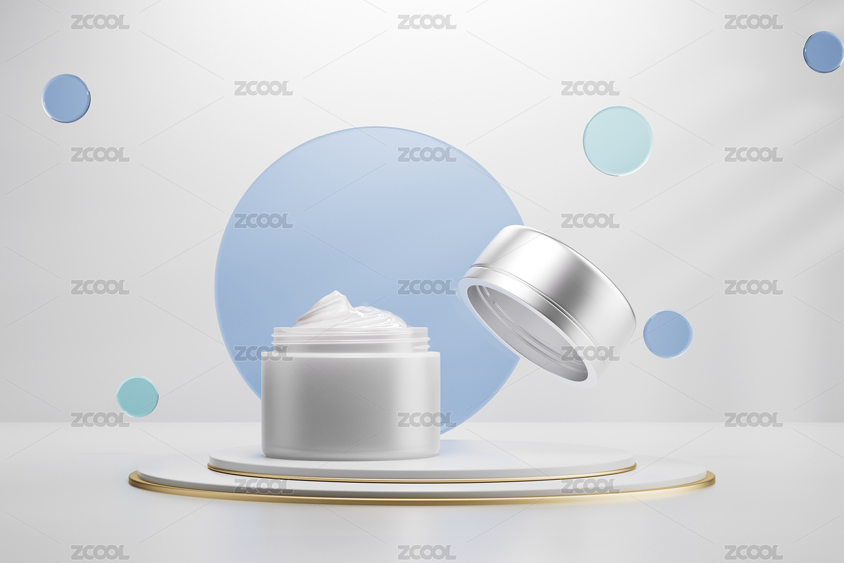 不同風(fēng)格的化妝品面霜或者眼霜（主預(yù)覽-3571644） - 未分類(lèi) - 站酷設(shè)計(jì)師逗逗000原創(chuàng)素材 - 站酷ZCOOL