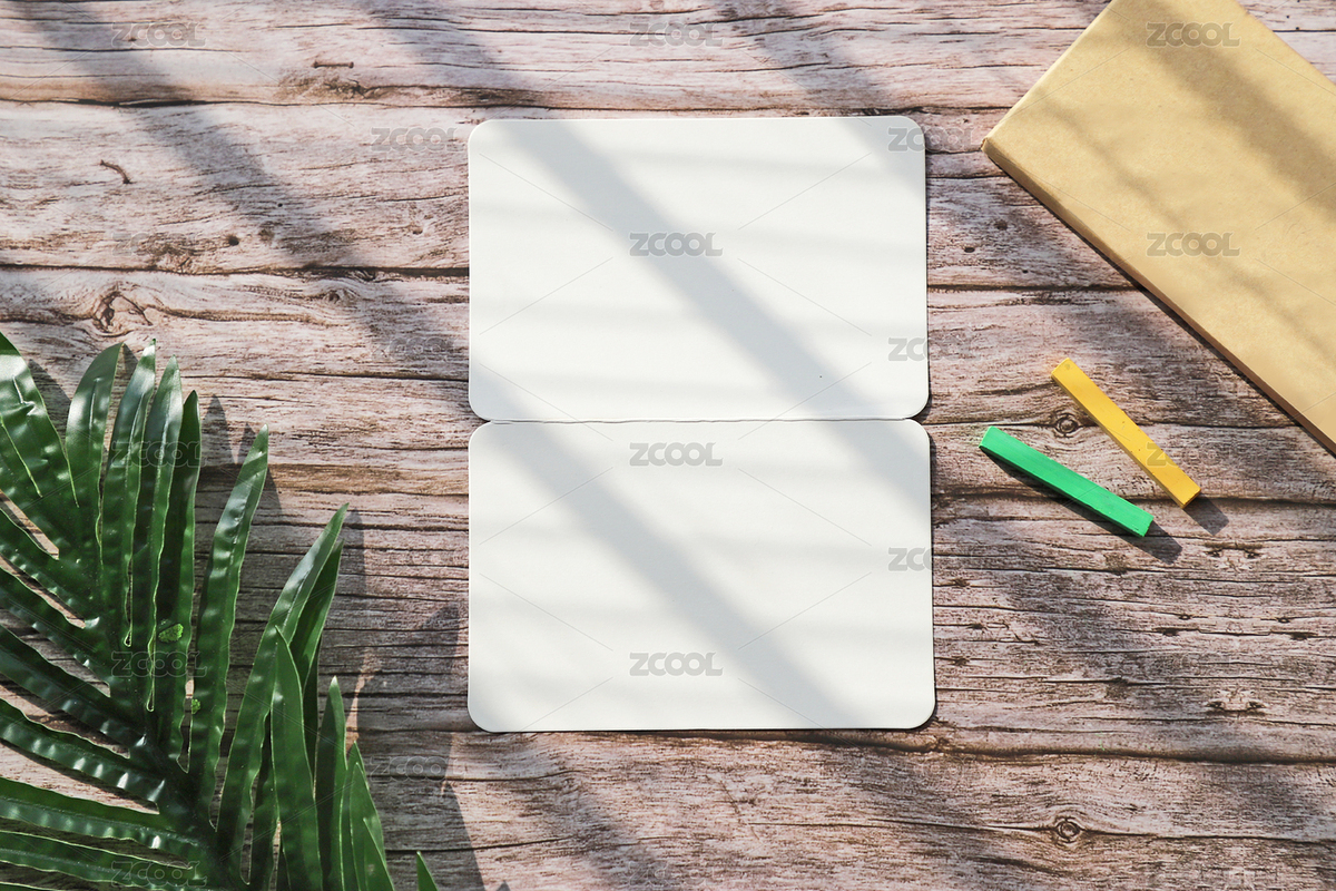 俯视木板上空白卡片（主预览-8655923） - 未分类 - 站酷设计师数字麻麻原创素材 - 站酷ZCOOL