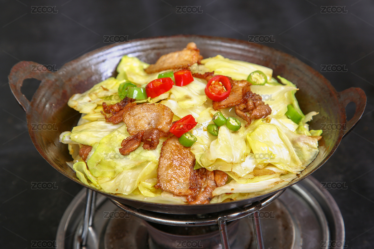 干鍋手撕包菜（主預覽-7214591） - 未分類 - 站酷設計師pengpengos原創(chuàng)素材 - 站酷ZCOOL