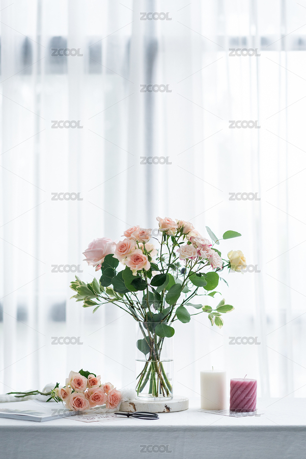 亮调玻璃瓶花艺（主预览-8035830） - 未分类 - 站酷设计师bin0708原创素材 - 站酷ZCOOL