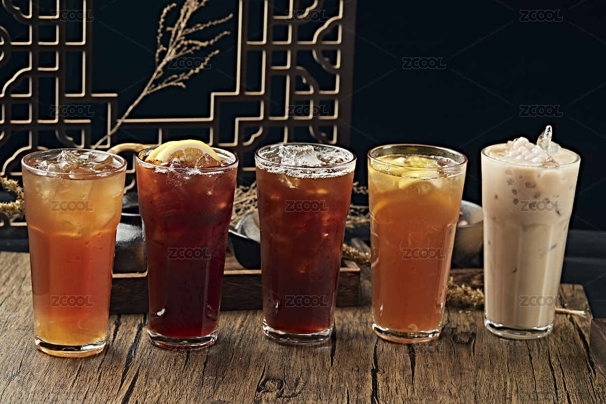 各種冰鎮(zhèn)飲料擺放在桌面上（主預(yù)覽-6098287） - 未分類 - 站酷設(shè)計(jì)師藍(lán)太陽(yáng)TNT原創(chuàng)素材 - 站酷ZCOOL