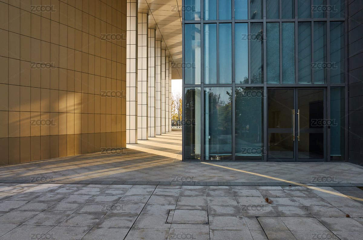 深秋溫暖斜陽(yáng)中的新洲城市規(guī)劃館建筑特寫（主預(yù)覽-6254905） - 未分類 - 站酷設(shè)計(jì)師蔚藍(lán)的白日夢(mèng)原創(chuàng)素材 - 站酷ZCOOL