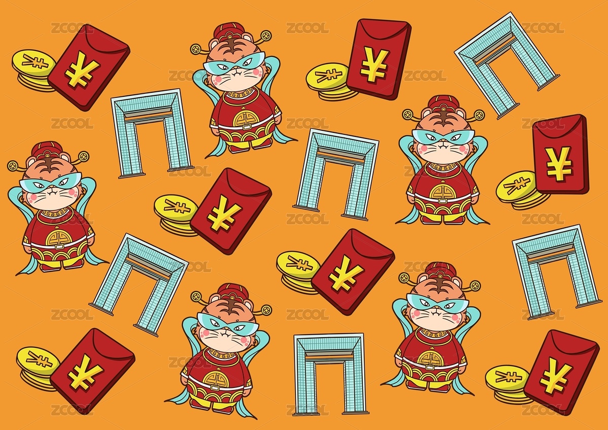 山東威海 老虎 元素拼接 幸福門(mén)（主預(yù)覽-1404272） - 未分類(lèi) - 站酷設(shè)計(jì)師約瑟芬0629原創(chuàng)素材 - 站酷ZCOOL