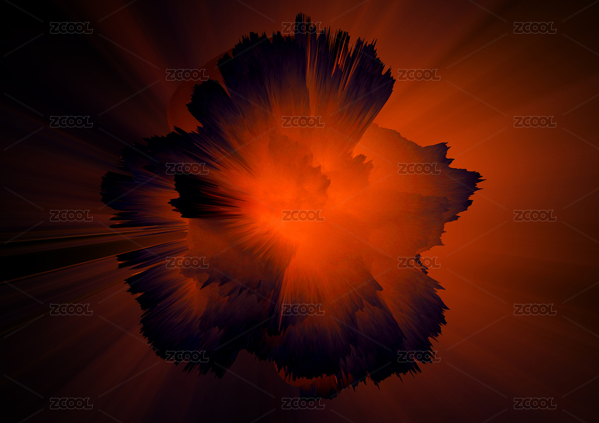 火焰燃烧火球能量爆炸橙色宇宙太空星云抽象背景（主预览-5123094） - 未分类 - 站酷设计师powertang原创素材 - 站酷ZCOOL
