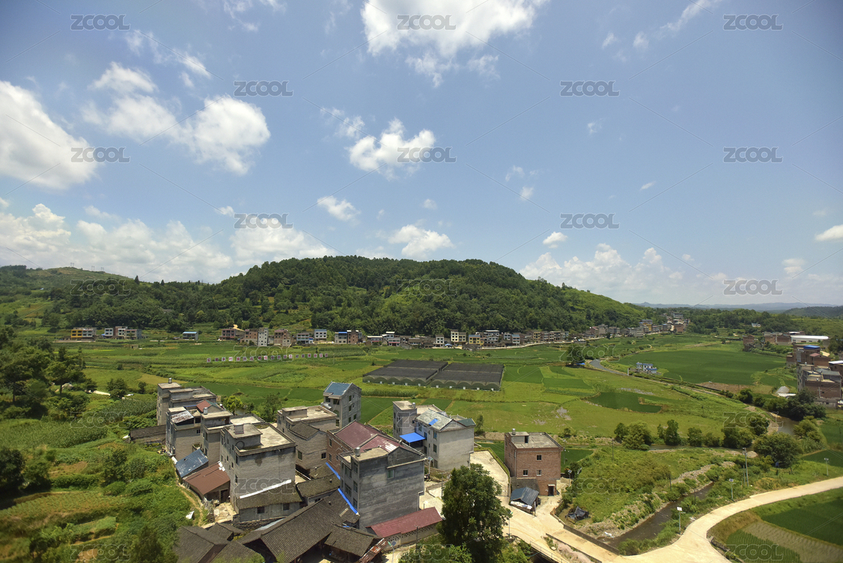 中國(guó)貴州南部的農(nóng)舍與農(nóng)田（主預(yù)覽-8658350） - 未分類 - 站酷設(shè)計(jì)師正圖影像原創(chuàng)素材 - 站酷ZCOOL
