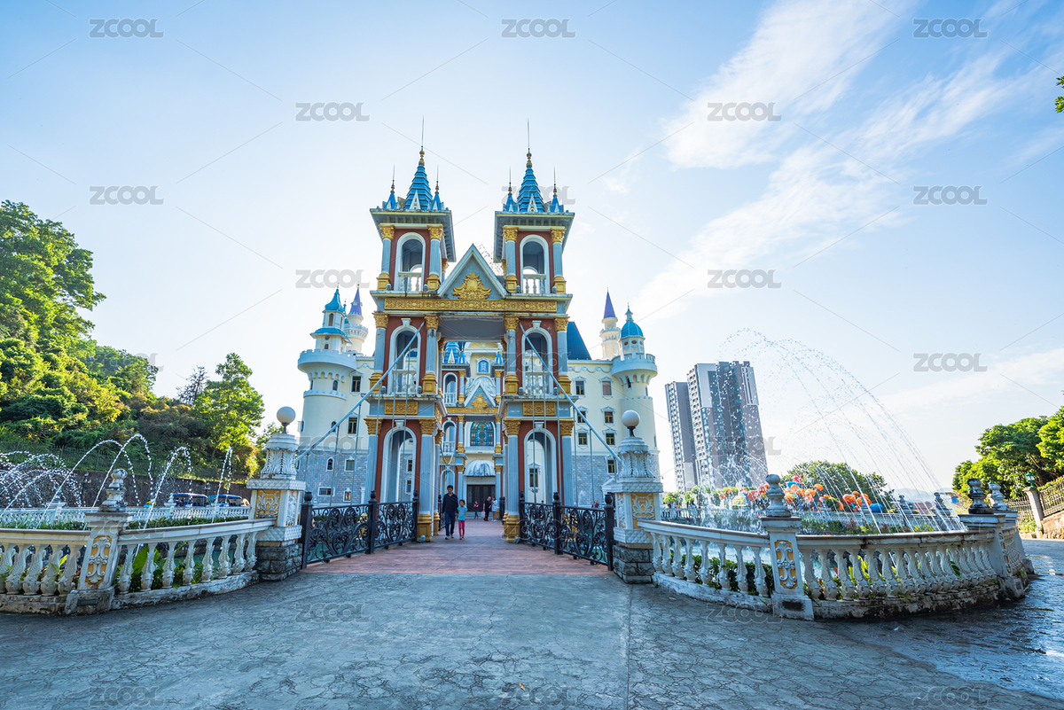 中國廣東東莞鳳崗龍鳳山莊里的童話城堡（主預(yù)覽-3771809） - 未分類 - 站酷設(shè)計師楓葉s2018原創(chuàng)素材 - 站酷ZCOOL