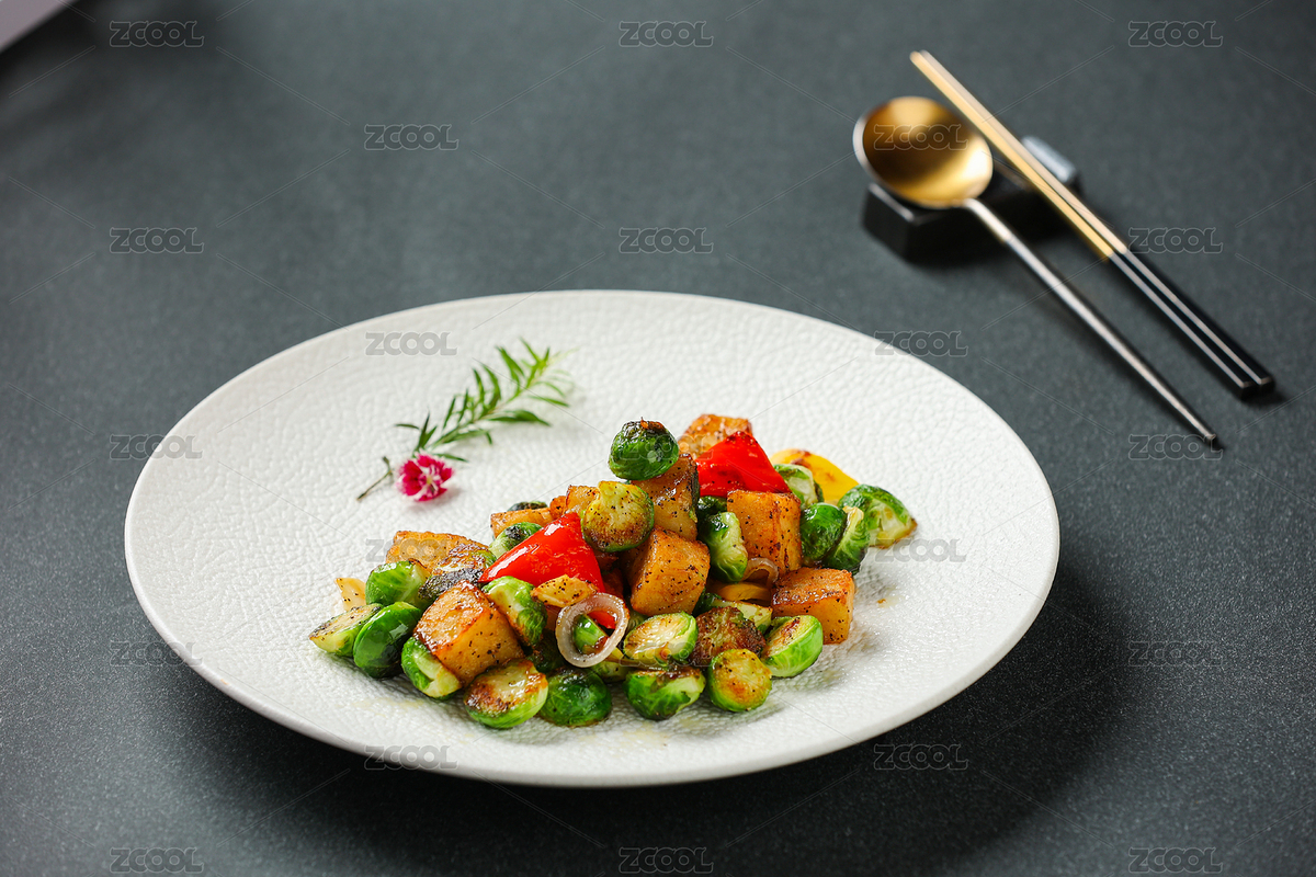 孢子甘藍炒卷章（主預覽-12576543） - 未分類 - 站酷設計師樂圖影視原創(chuàng)素材 - 站酷ZCOOL