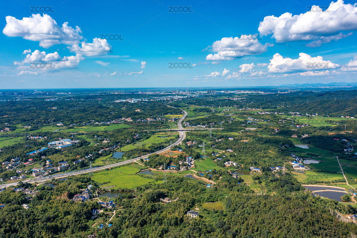航拍湖南長沙寧鄉(xiāng)香山?jīng)_森林公園風光（主預覽-12221358） - 未分類 - 站酷設(shè)計師昨夜的潮汐原創(chuàng)素材 - 站酷ZCOOL