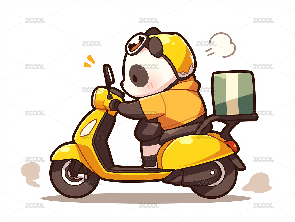 騎著電動滑板車的可愛熊貓（主預(yù)覽-9006458） - 未分類 - 站酷設(shè)計師像素?zé)跞庠瓌?chuàng)素材 - 站酷ZCOOL