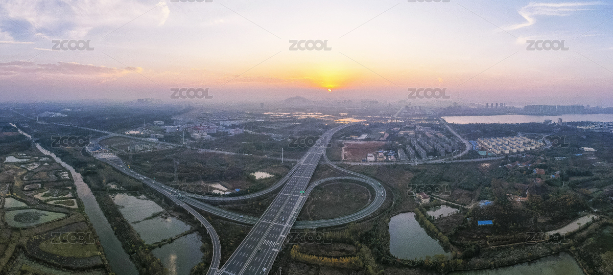 航拍武漢江夏區(qū)南四環(huán)線梁子湖收費(fèi)站秋景（主預(yù)覽-6719689） - 未分類 - 站酷設(shè)計(jì)師張紅霞文琰原創(chuàng)素材 - 站酷ZCOOL