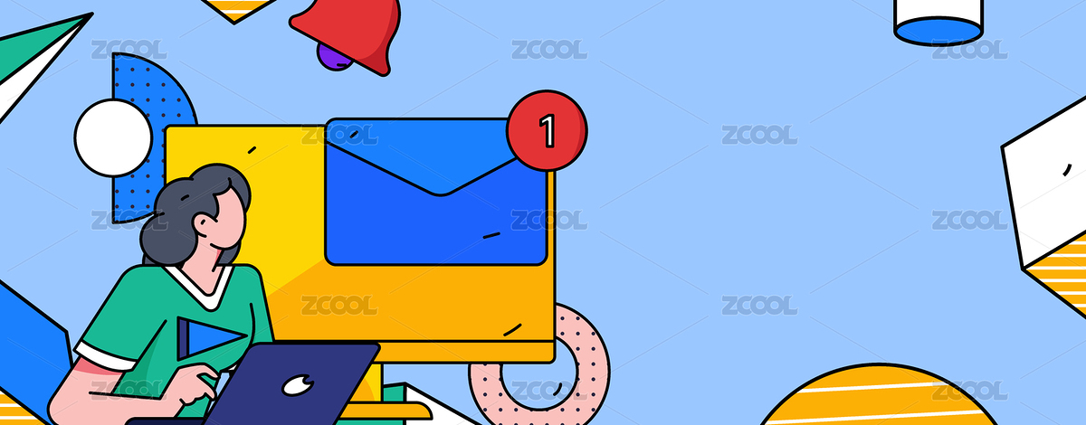 公告模板矢量创意扁平插画（主预览-9083798） - 未分类 - 站酷设计师MonkeyLuffy123原创素材 - 站酷ZCOOL