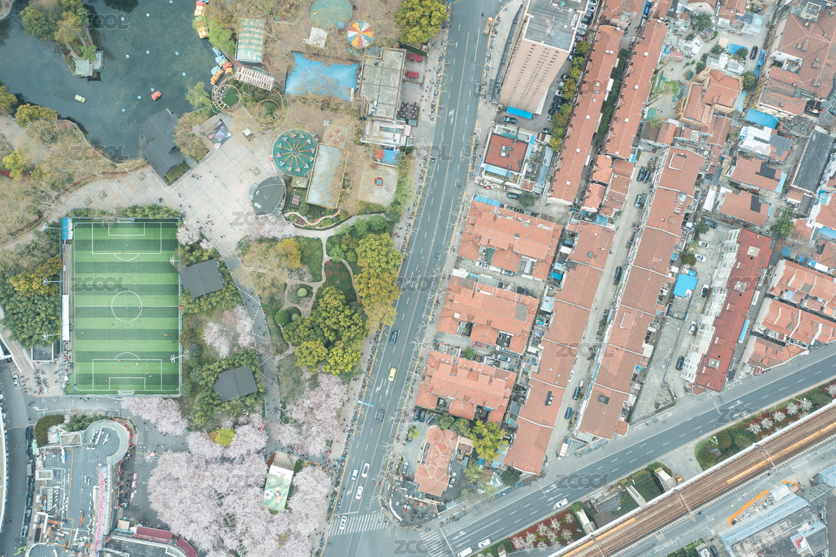 航拍魯迅公園與新式里弄（主預(yù)覽-6813740） - 未分類 - 站酷設(shè)計師自由TYZ原創(chuàng)素材 - 站酷ZCOOL