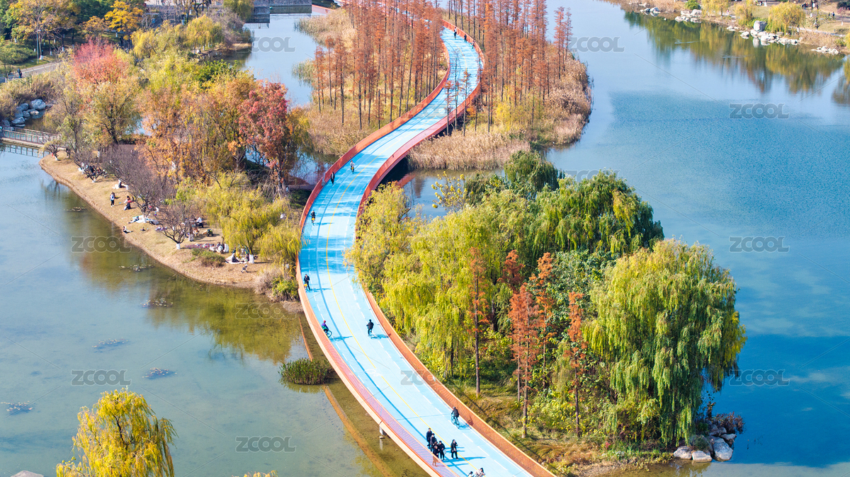 秋季晴天成都高新區(qū)錦城公園的天府綠道（主預(yù)覽-8730997） - 未分類 - 站酷設(shè)計(jì)師攝影師慢速航班原創(chuàng)素材 - 站酷ZCOOL