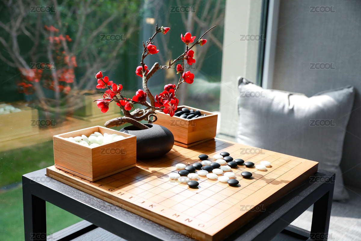 紅梅和圍棋組合（主預(yù)覽-11792017） - 未分類 - 站酷設(shè)計(jì)師圖瑞1976原創(chuàng)素材 - 站酷ZCOOL