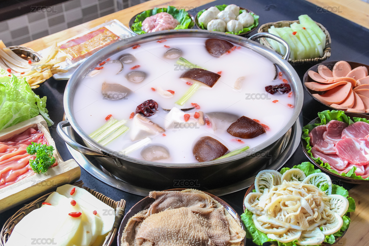 中餐傳統(tǒng)美食菌湯火鍋（主預(yù)覽-5250539） - 未分類(lèi) - 站酷設(shè)計(jì)師zkhl123原創(chuàng)素材 - 站酷ZCOOL