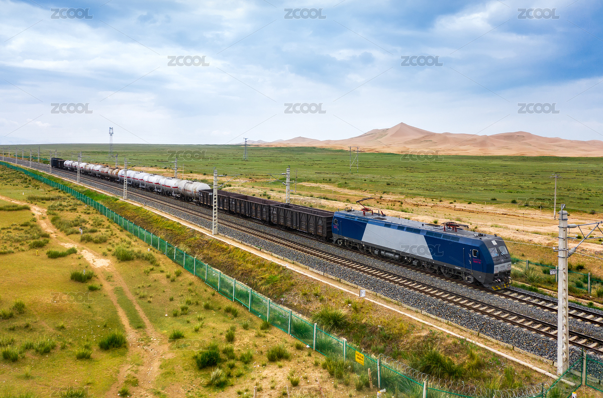 中國(guó)青藏鐵路上運(yùn)行的中國(guó)鐵路貨運(yùn)列車（主預(yù)覽-1491061） - 未分類 - 站酷設(shè)計(jì)師yuanbo83原創(chuàng)素材 - 站酷ZCOOL