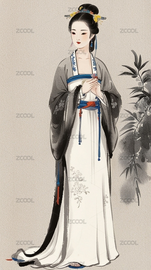 中國風水墨人物（主預覽-3345365） - 未分類 - 站酷設計師智啟萬物原創(chuàng)素材 - 站酷ZCOOL