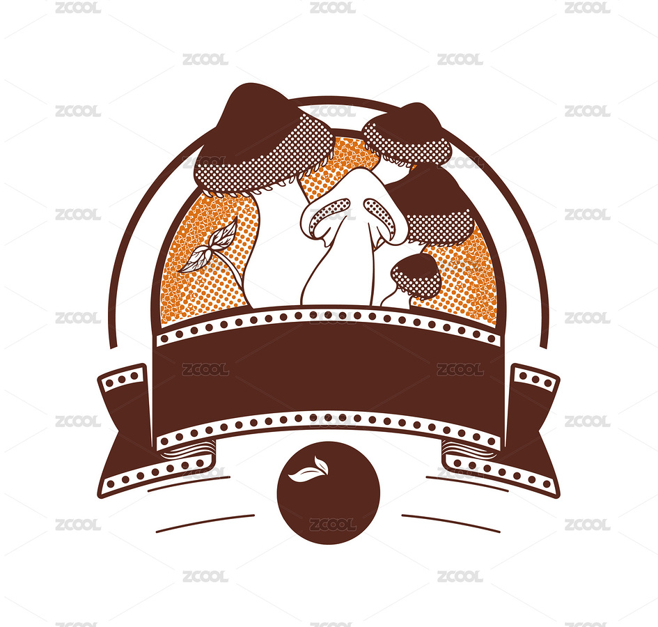 蘑菇瓶貼插畫(huà)（主預(yù)覽-4345248） - 未分類 - 站酷設(shè)計(jì)師一只仙豬呀原創(chuàng)素材 - 站酷ZCOOL