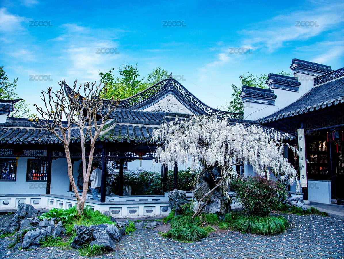 楊州瘦西湖園林中的亭臺樓閣（主預覽-8701196） - 未分類 - 站酷設計師小聊紳士原創(chuàng)素材 - 站酷ZCOOL