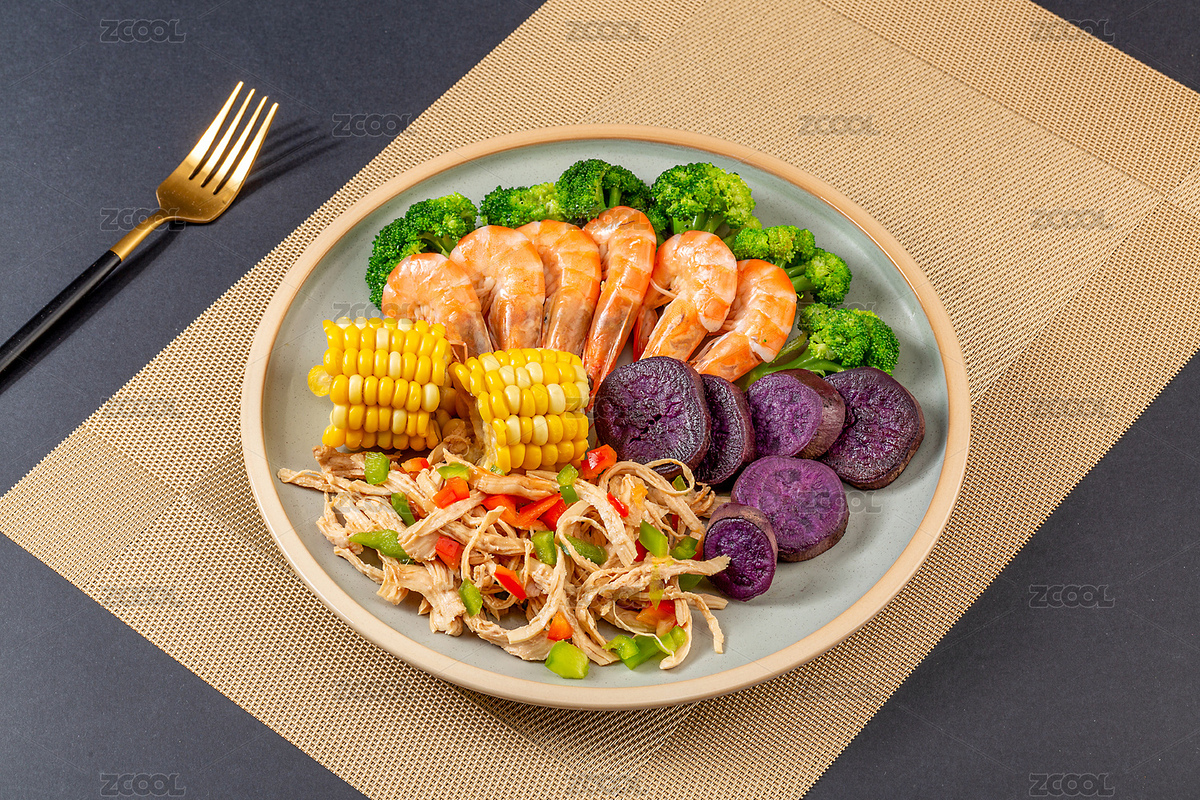 餐桌上裝在盤(pán)子里的減脂餐（主預(yù)覽-8086560） - 未分類 - 站酷設(shè)計(jì)師lilyhello原創(chuàng)素材 - 站酷ZCOOL