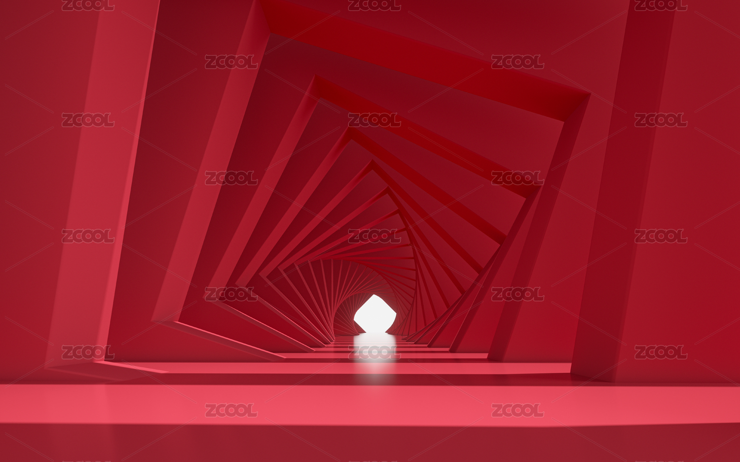 3d图形空间场景广场背景
