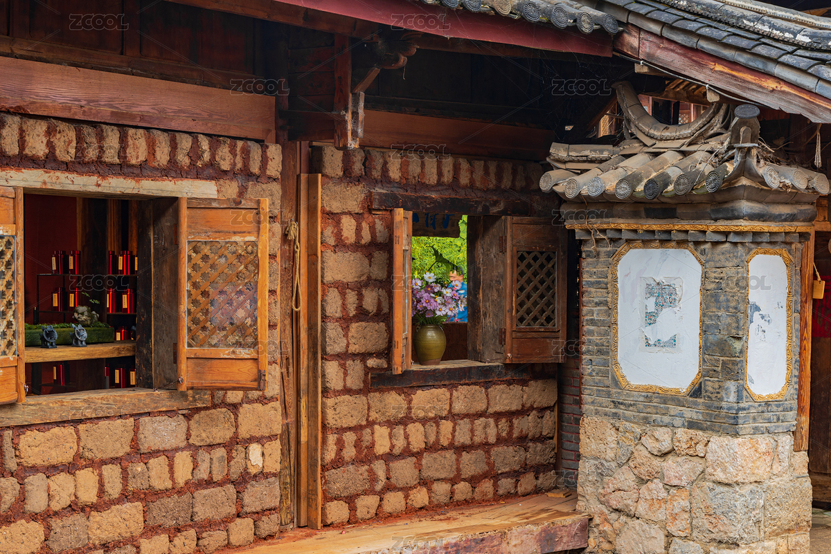 中國(guó)云南麗江束河古鎮(zhèn)的古巷（主預(yù)覽-8544134） - 未分類(lèi) - 站酷設(shè)計(jì)師楓葉s2018原創(chuàng)素材 - 站酷ZCOOL