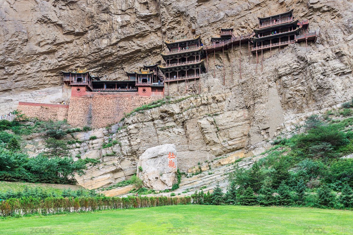 懸空寺（主預(yù)覽-5083611） - 未分類 - 站酷設(shè)計(jì)師秋影隨風(fēng)原創(chuàng)素材 - 站酷ZCOOL