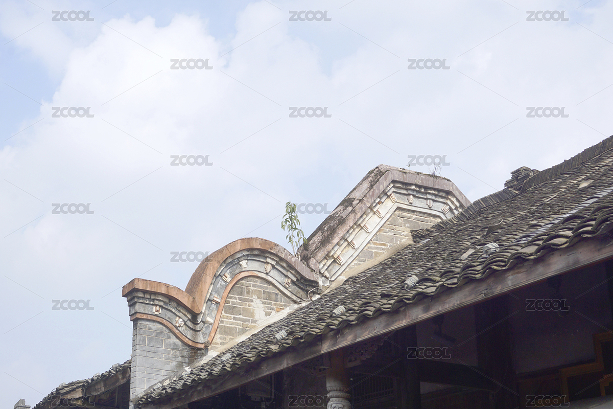 四川成都大邑安仁古鎮(zhèn)老街裕民街民居封火墻（主預(yù)覽-2297585） - 未分類 - 站酷設(shè)計師無題圖原創(chuàng)素材 - 站酷ZCOOL