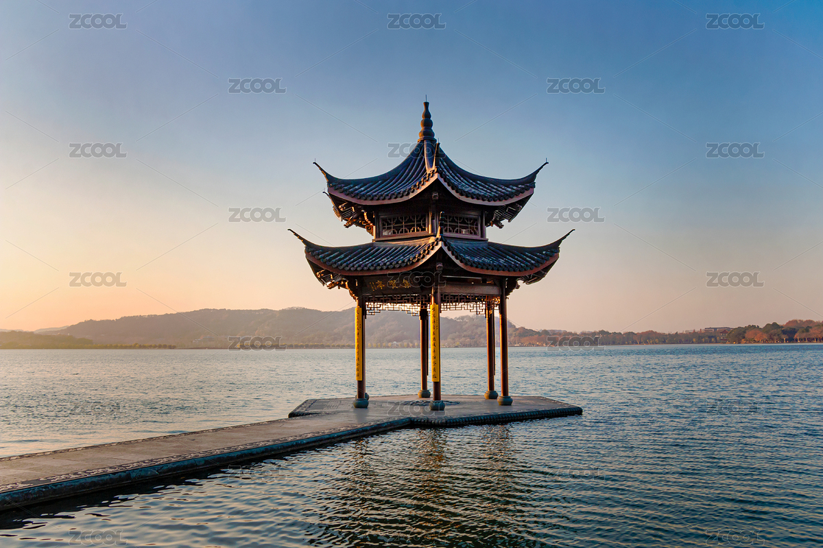 杭州西湖看湖景的小亭（主預(yù)覽-6324634） - 未分類 - 站酷設(shè)計(jì)師斌蘇原創(chuàng)素材 - 站酷ZCOOL