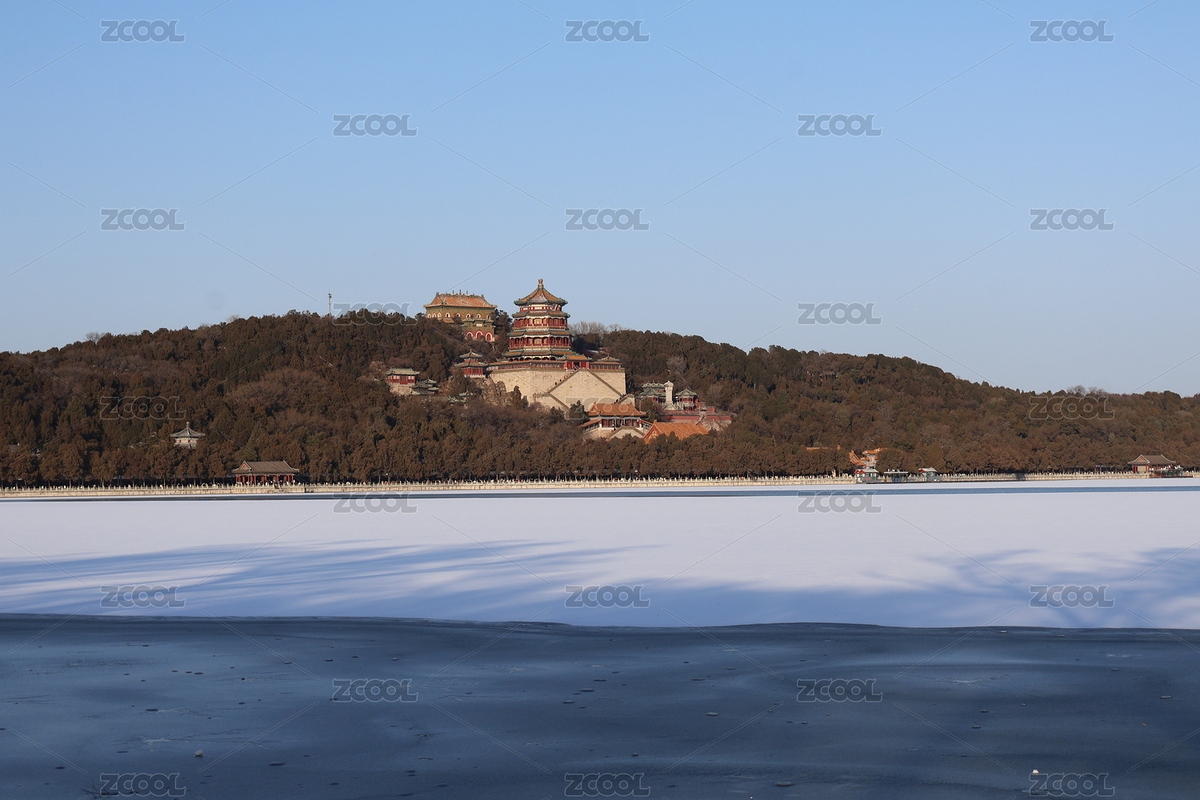 北京初雪后夕陽中的頤和園佛香閣（主預(yù)覽-12616896） - 未分類 - 站酷設(shè)計師mNkuGUlivV原創(chuàng)素材 - 站酷ZCOOL