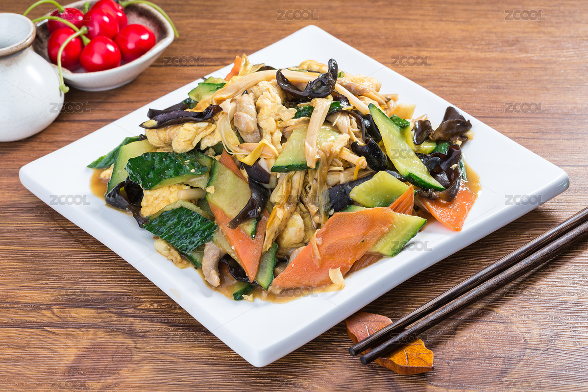 中式菜肴苜蓿肉（主预览-7540804） - 未分类 - 站酷设计师秋影随风原创素材 - 站酷ZCOOL