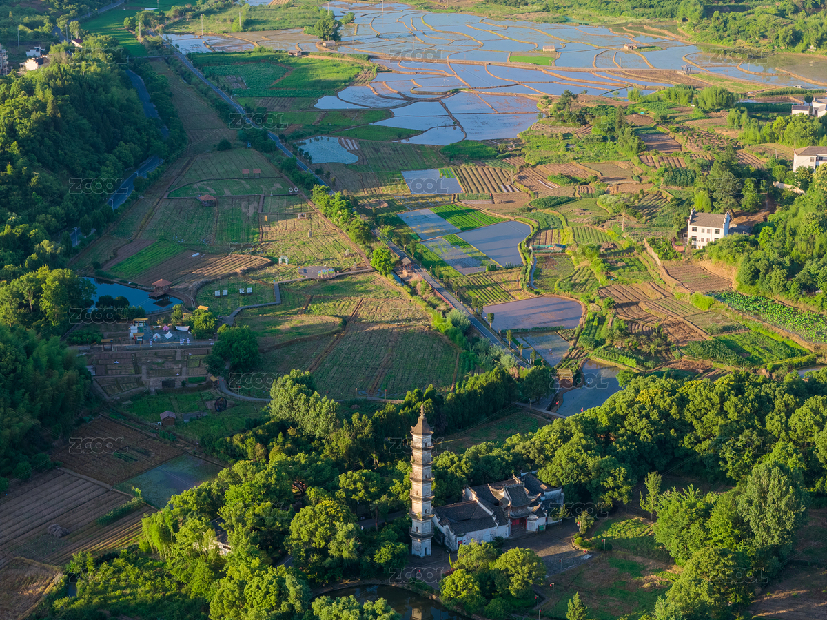古韵新生浙江建德明清建筑博物馆新叶抟云塔（主预览-11409135） - 未分类 - 站酷设计师赤橙伽楠原创素材 - 站酷ZCOOL
