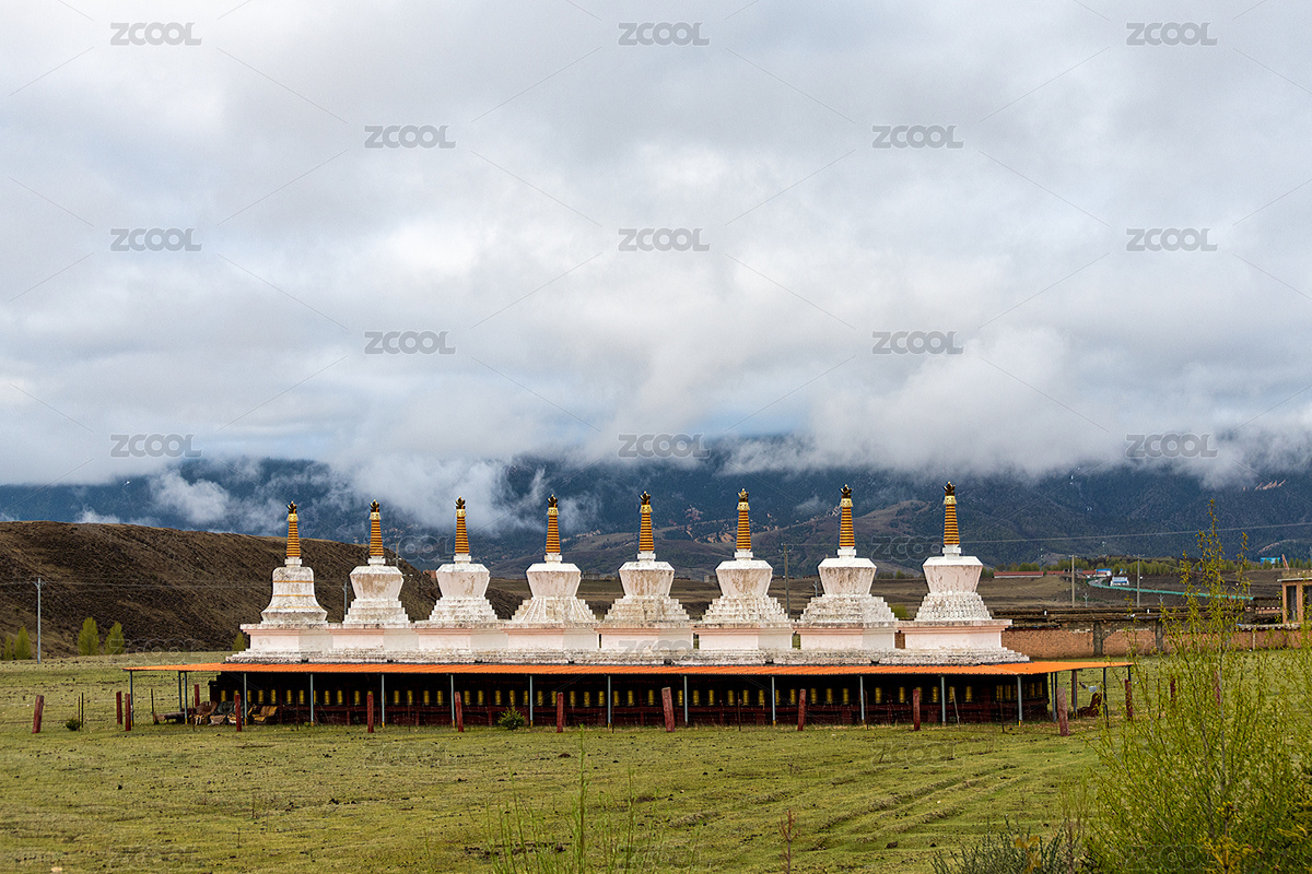 中國川西高原上的藏傳佛教建筑（主預(yù)覽-7910654） - 未分類 - 站酷設(shè)計師金胡楊原創(chuàng)素材 - 站酷ZCOOL