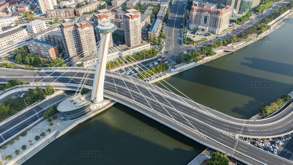 天津赤峰桥建筑航拍景观（主预览-1122408） - 未分类 - 站酷设计师西木叔叔原创素材 - 站酷ZCOOL