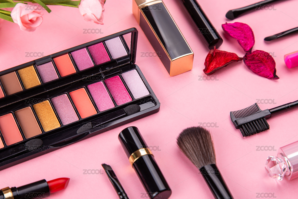 影棚拍攝的女性化妝品工具（主預覽-6162475） - 未分類 - 站酷設計師城市室內建筑攝影原創(chuàng)素材 - 站酷ZCOOL
