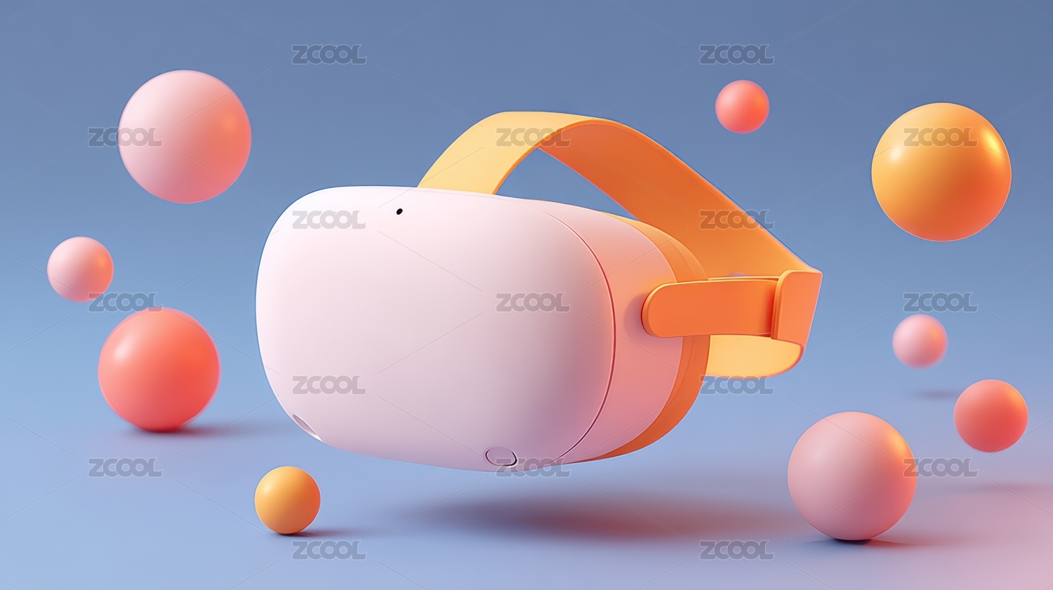 未来感十足的VR头显设计