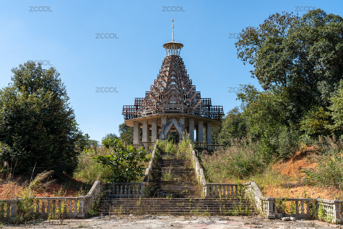 廢棄的佛教建筑和佛像（主預(yù)覽-9004623） - 未分類 - 站酷設(shè)計(jì)師Fez4mwH73A原創(chuàng)素材 - 站酷ZCOOL