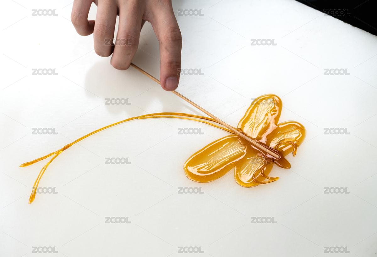 正在制作的中國傳統(tǒng)民間手工藝糖畫蜻蜓（主預(yù)覽-8455048） - 未分類 - 站酷設(shè)計師yuanbo83原創(chuàng)素材 - 站酷ZCOOL