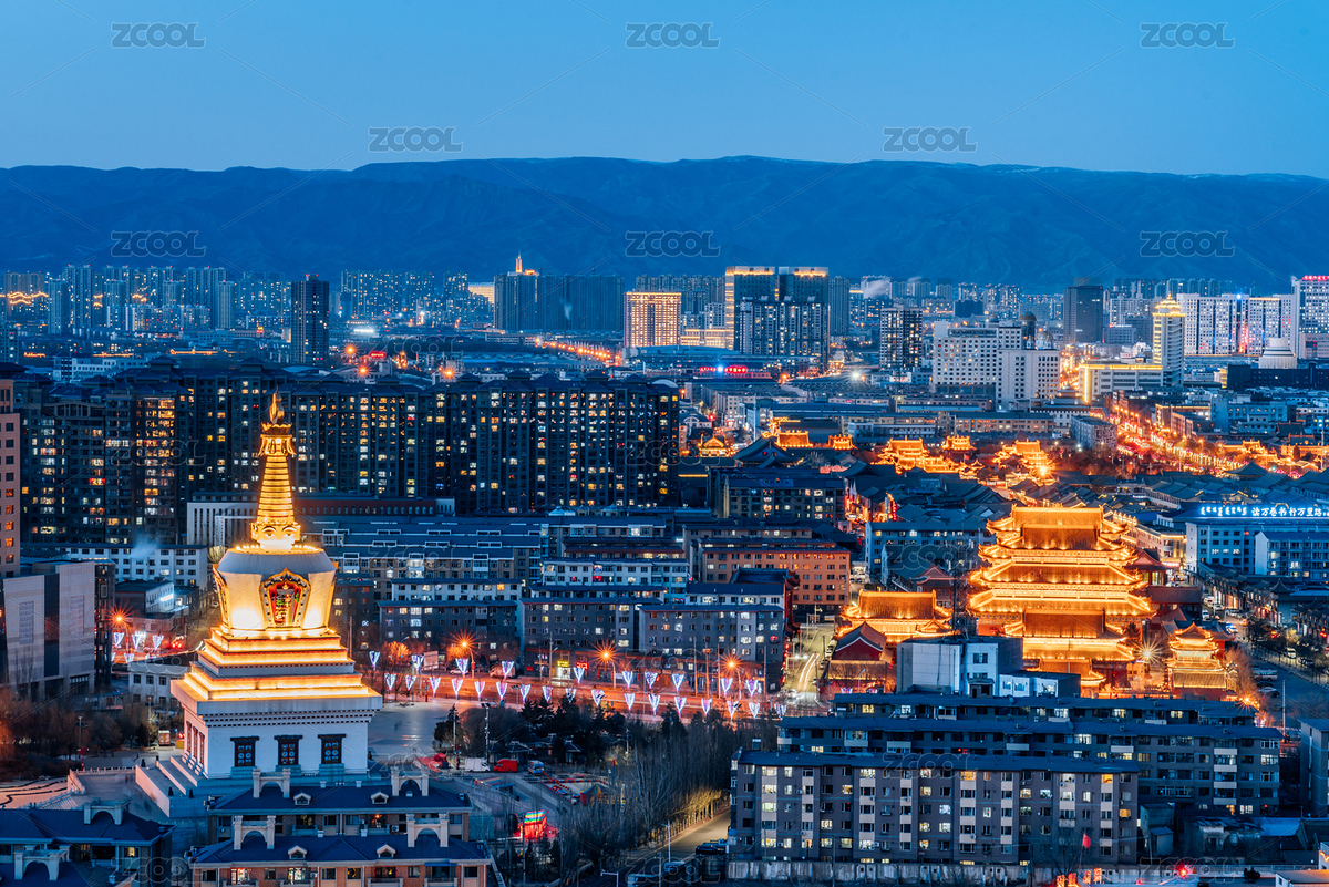 內(nèi)蒙古呼和浩特市寶爾汗佛塔大召夜景（主預(yù)覽-4083084） - 未分類 - 站酷設(shè)計(jì)師Govan原創(chuàng)素材 - 站酷ZCOOL