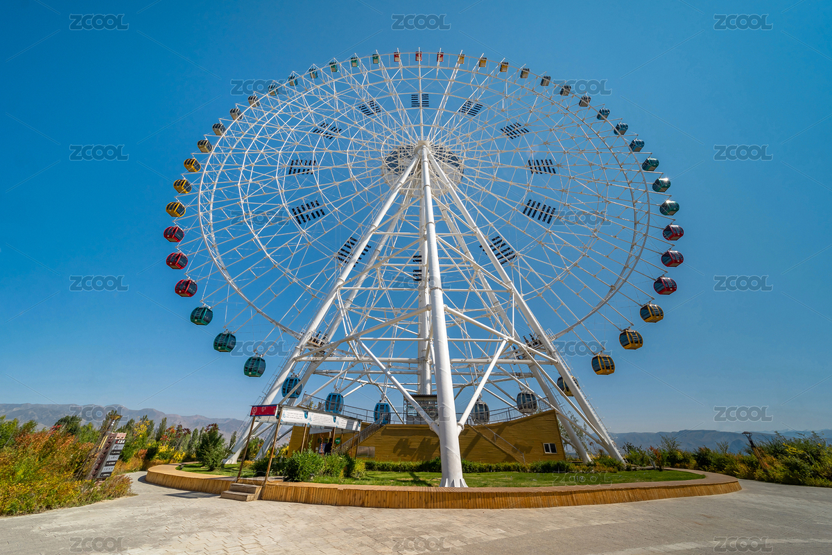 中國新疆伊犁特克斯縣摩天輪（主預(yù)覽-7508584） - 未分類 - 站酷設(shè)計師cgw01原創(chuàng)素材 - 站酷ZCOOL